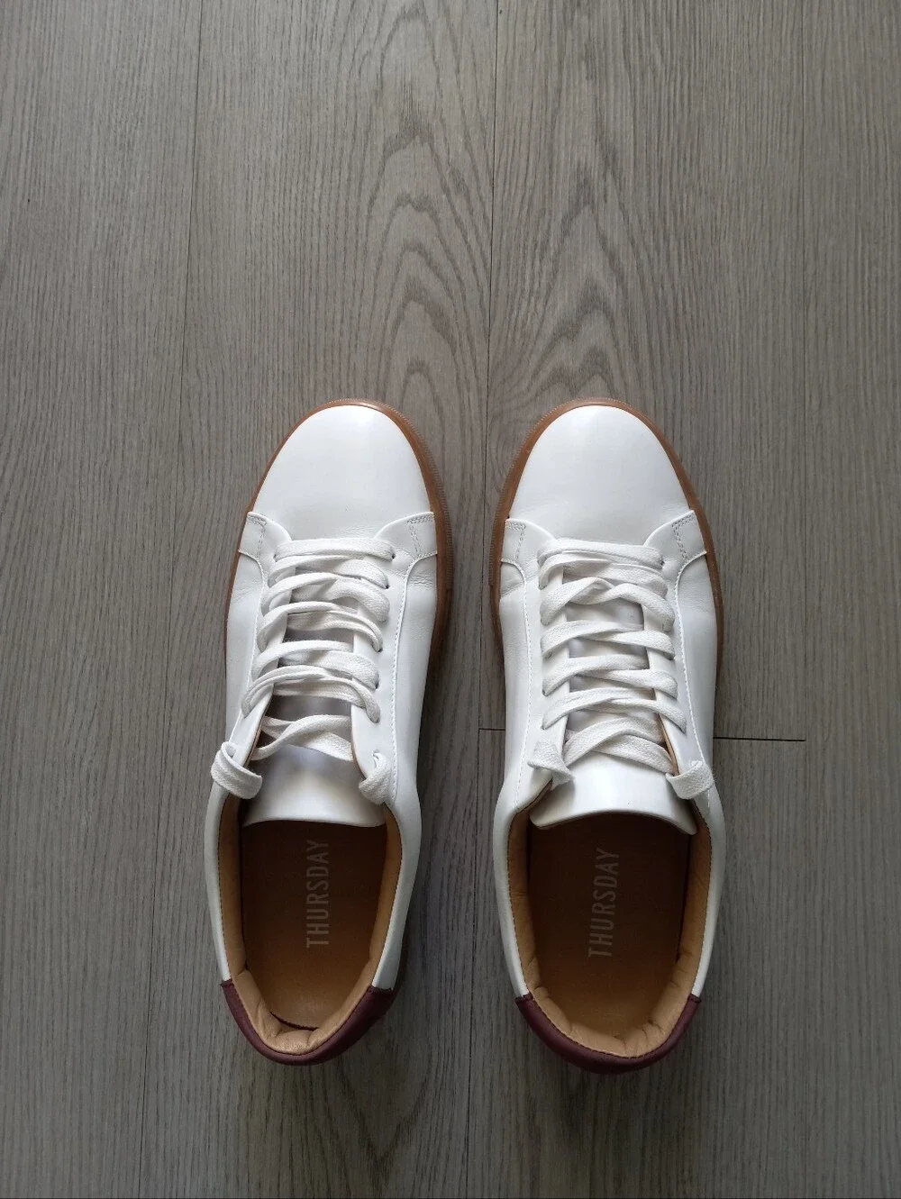 Thursday Boot Company Men's Legacy Low Top Sneakers In White Leather
